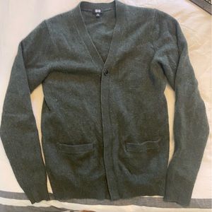 100% wool cardigan